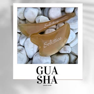 Scraper Massage Board Gua Sha Facial Massager Set Jade Stone Scraping Tools for Skin Tightening,  Blood Circulation
