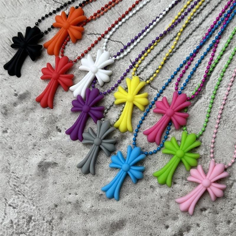 Chrome Hearts Silicone Cross - Etsy Chrome Hearts Silicone Cross - Etsy