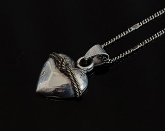 Knotted Heart Necklace