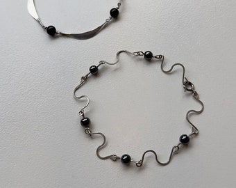 Sterling Pewter S Bracelet