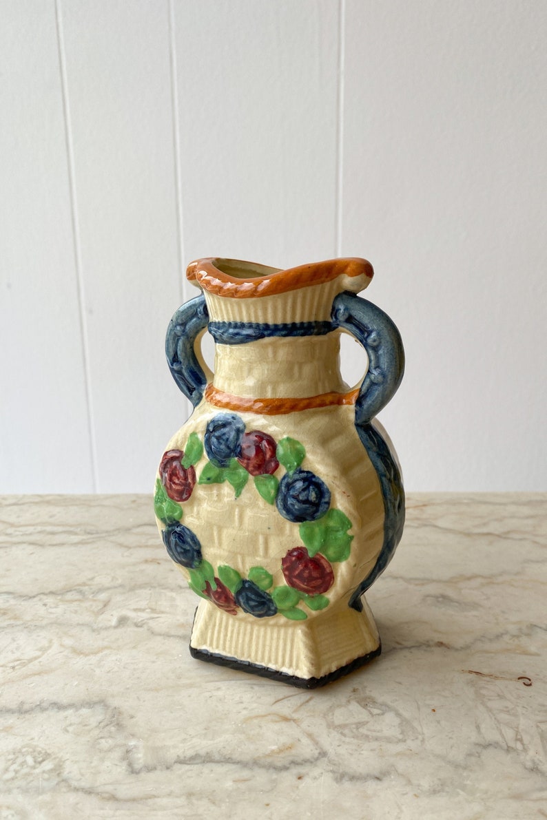 Ceramic Wreath Jug