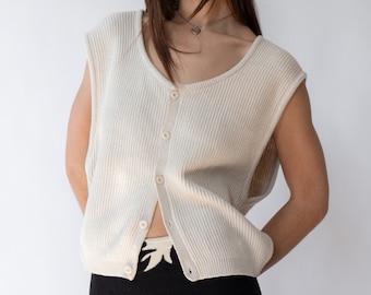 80s Marithé Girbaud Cotton Knit