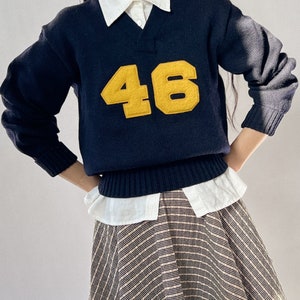 30s Wool Sporting Pullover image 6