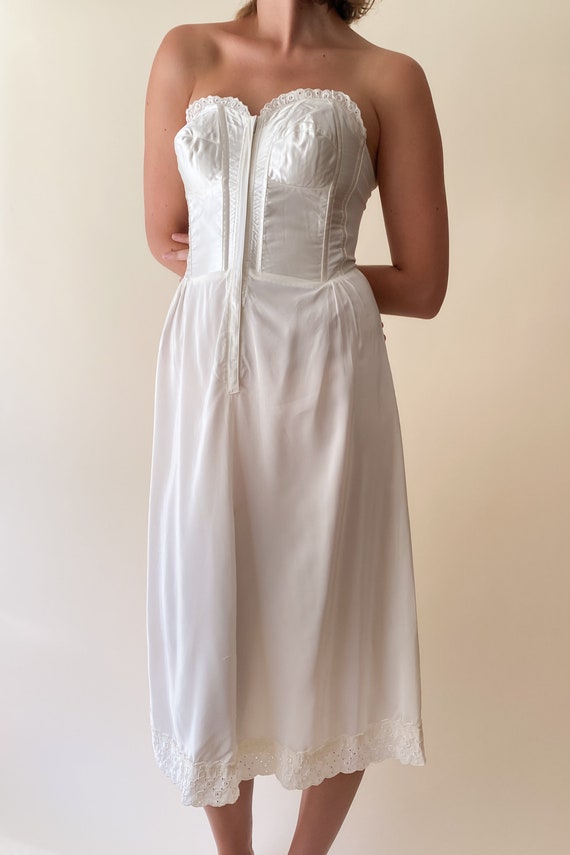 1950s Gilead Corset Slip Dress