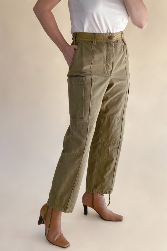 1950s Army Double Panel Cotton Pants