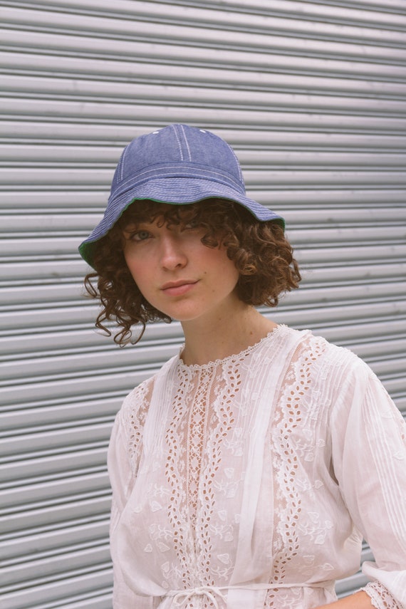 1970s Deadstock Denim Bucket Hat