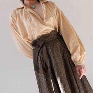 50s Brocade Pleated Skirt 0/2 image 4