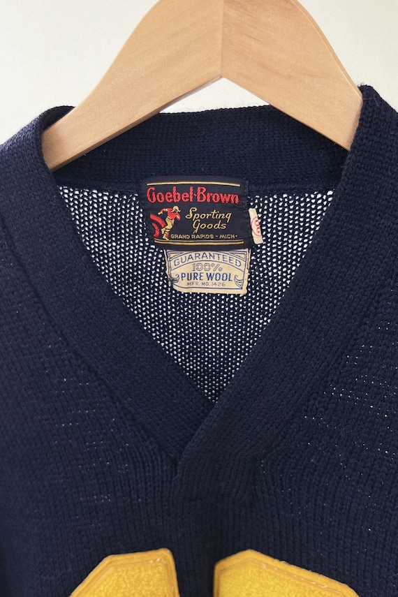 30s Wool Sporting Pullover - image 5