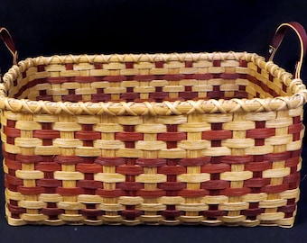 Digital Download, Basket Weaving Pattern, Instructions to Weave the Storage / Shelf Basket Pattern