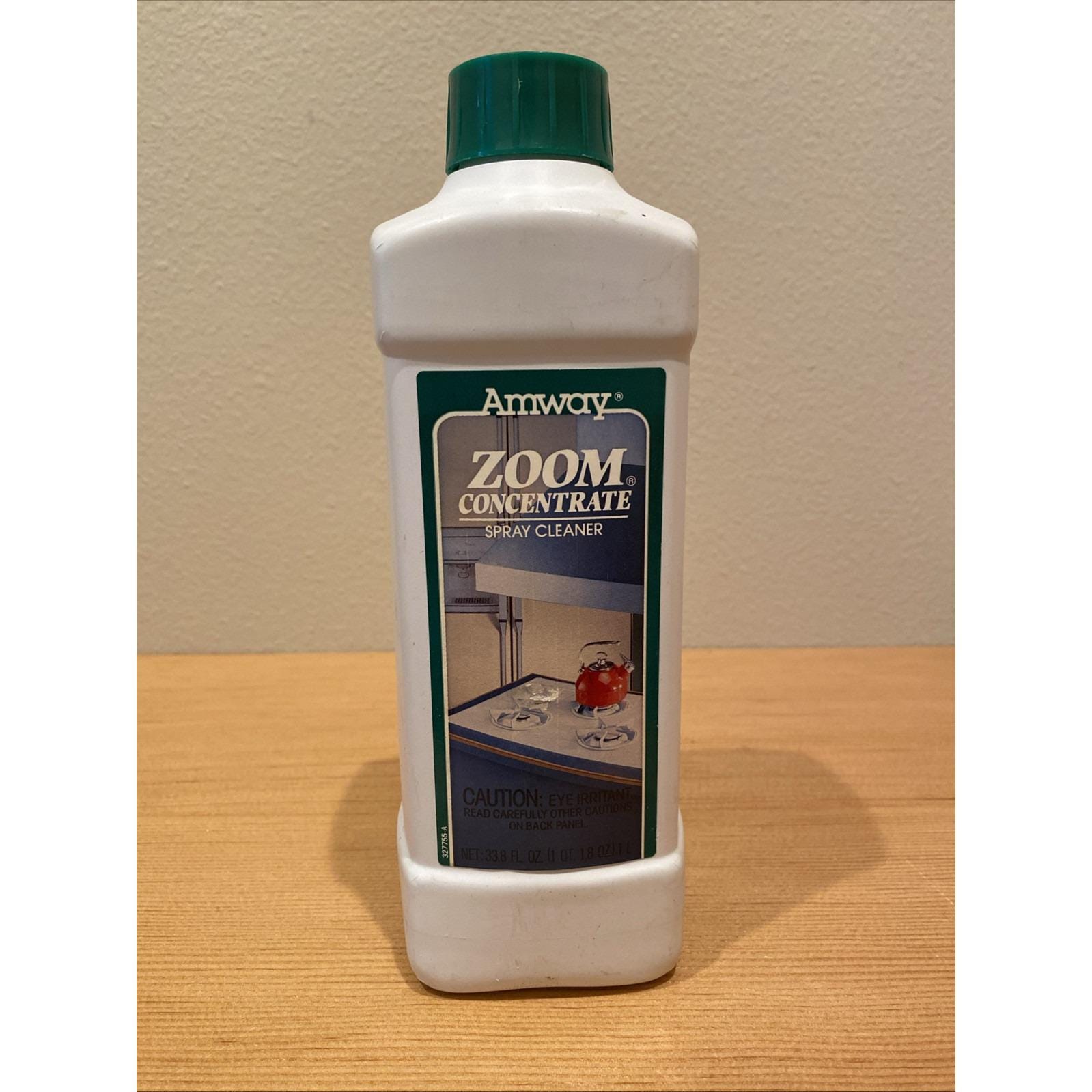 Vintage 1993 Amway Zoom Spray Cleaner Concentrate 33.8 Fl Oz 95