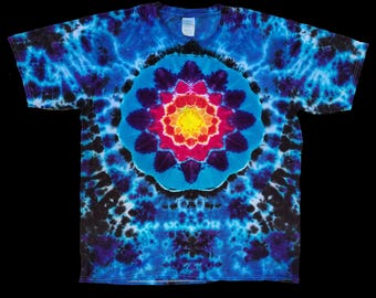 Mandala Tie Dye Shirt Size L