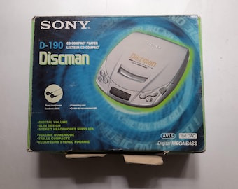 【希少】SONY Video CD Discman ポータブルVCDプレーヤー ビンテージ ソニー ディスクマン CD コンパクト プレーヤー