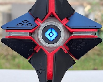 Figurine Spectre Destiny Armory Forged, LED, impression 3D fan art, décoration bureau gamer, cadeau geek