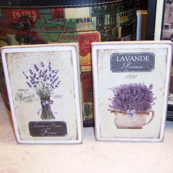 Lavender Provence signs, Paris decor, Paris bedroom decor, French country decor, French Theme decor, Farmhouse decor