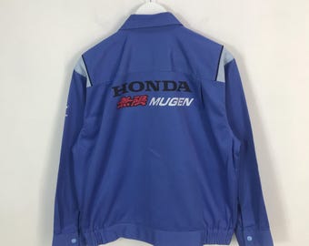 【激レア】HONDAレーシング ラッキーストライク レーシングシャツ ヴィンテージ Y2K ラッキーストライク バー レーシング ワークシャツ