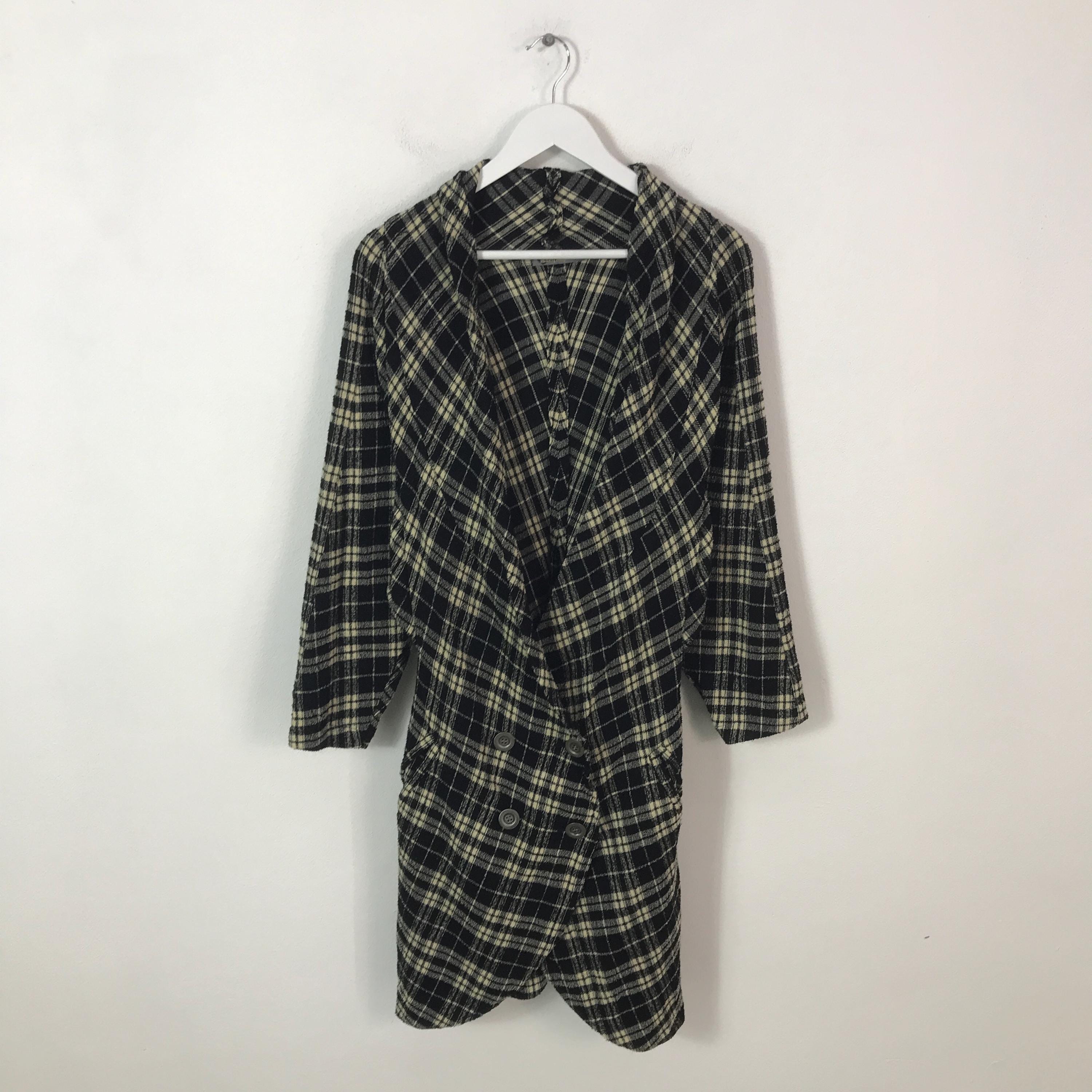 ジャケット・アウター 80's ISSEY MIYAKE long jacket Hemp 9 Vintage 80s Issey Miyake Long Jacket - Etsy