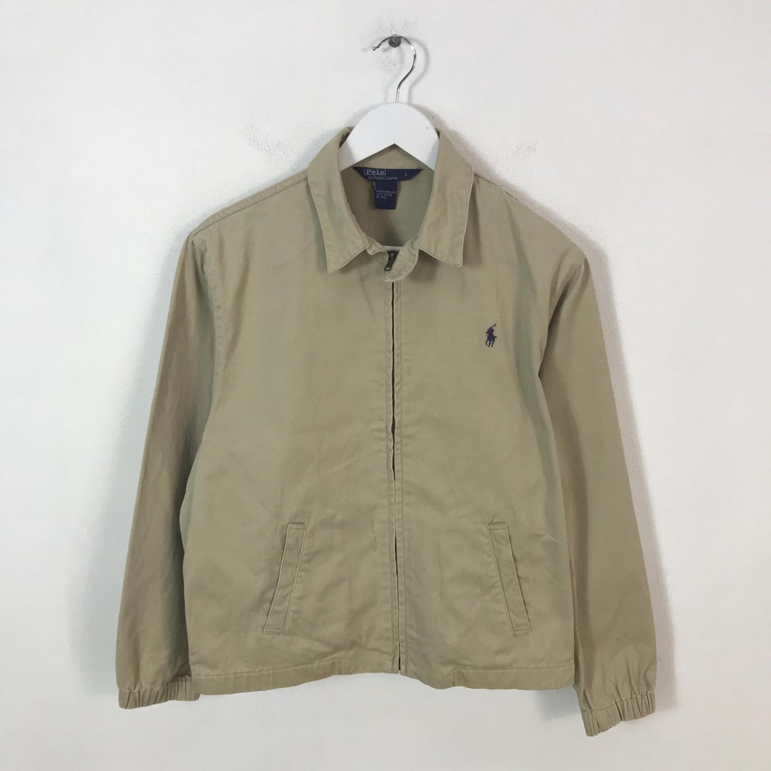 Vintage Polo Ralph Lauren Harrington Style Zipper Jacket - Etsy Canada