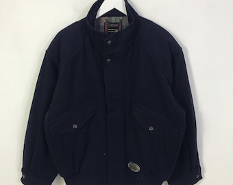 Vintage 90s Mcgregor Sportswear Bomber Jacket Full Zipper Made in