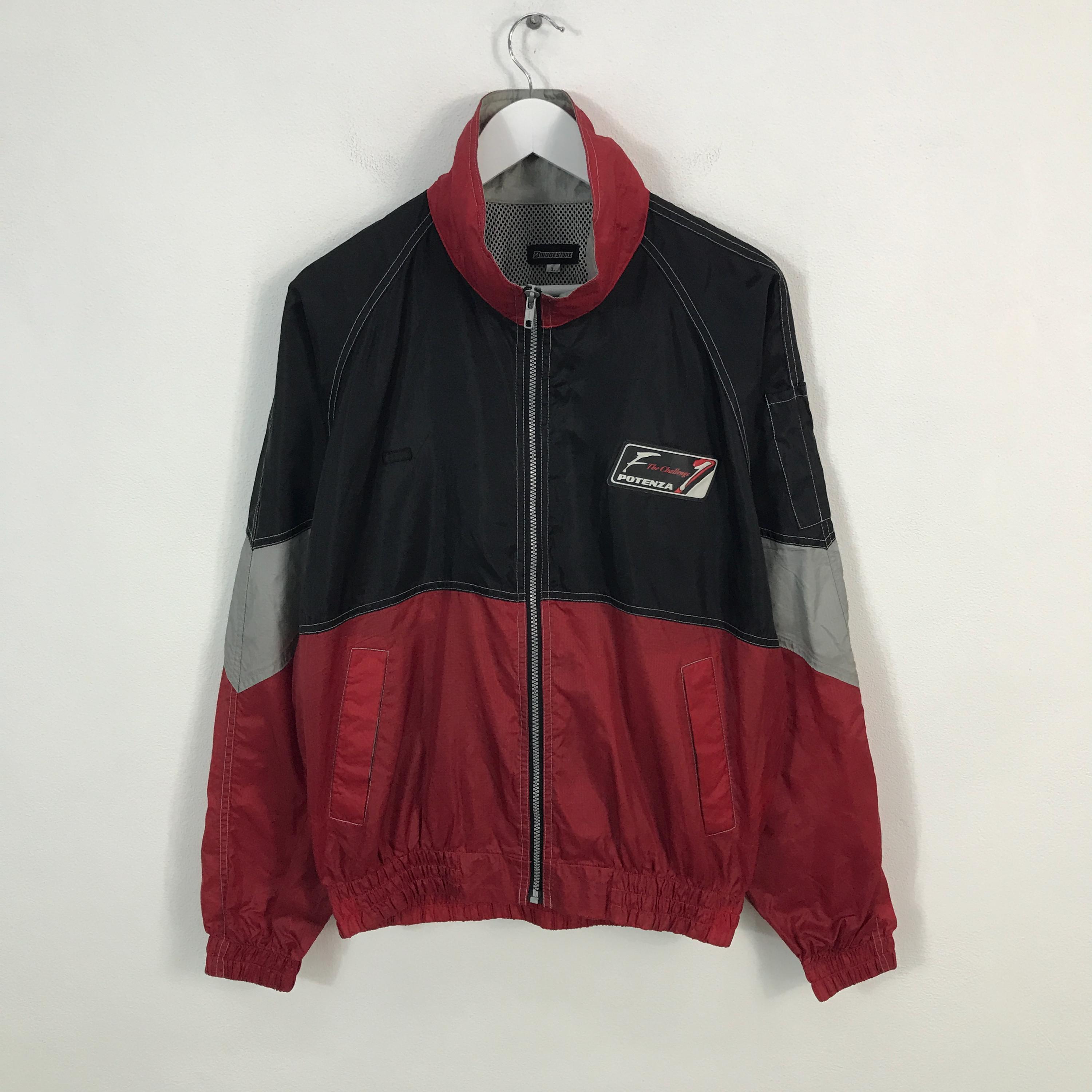 Vintage Bridgestone Potenza Windbreaker Sport Jacket - Etsy