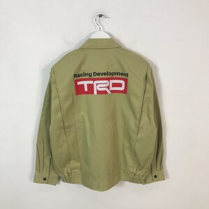 Vintage Toyota x Trd racing development motorsport Custom jacket