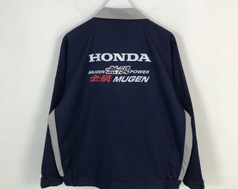 ホンダ　無限　ジャケット 本物！ヴィンテージ ホンダ ムゲン スポーツ バイ ホンダ