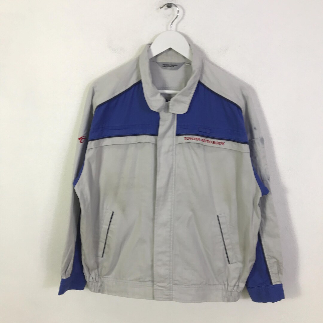 Vtg Toyota Auto Body Uniform Og Japan Jacket - Etsy