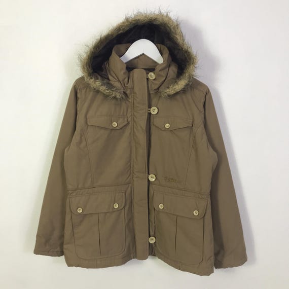 Fjallraven, Vintage Fjallraven Fur Hoodie Jacket