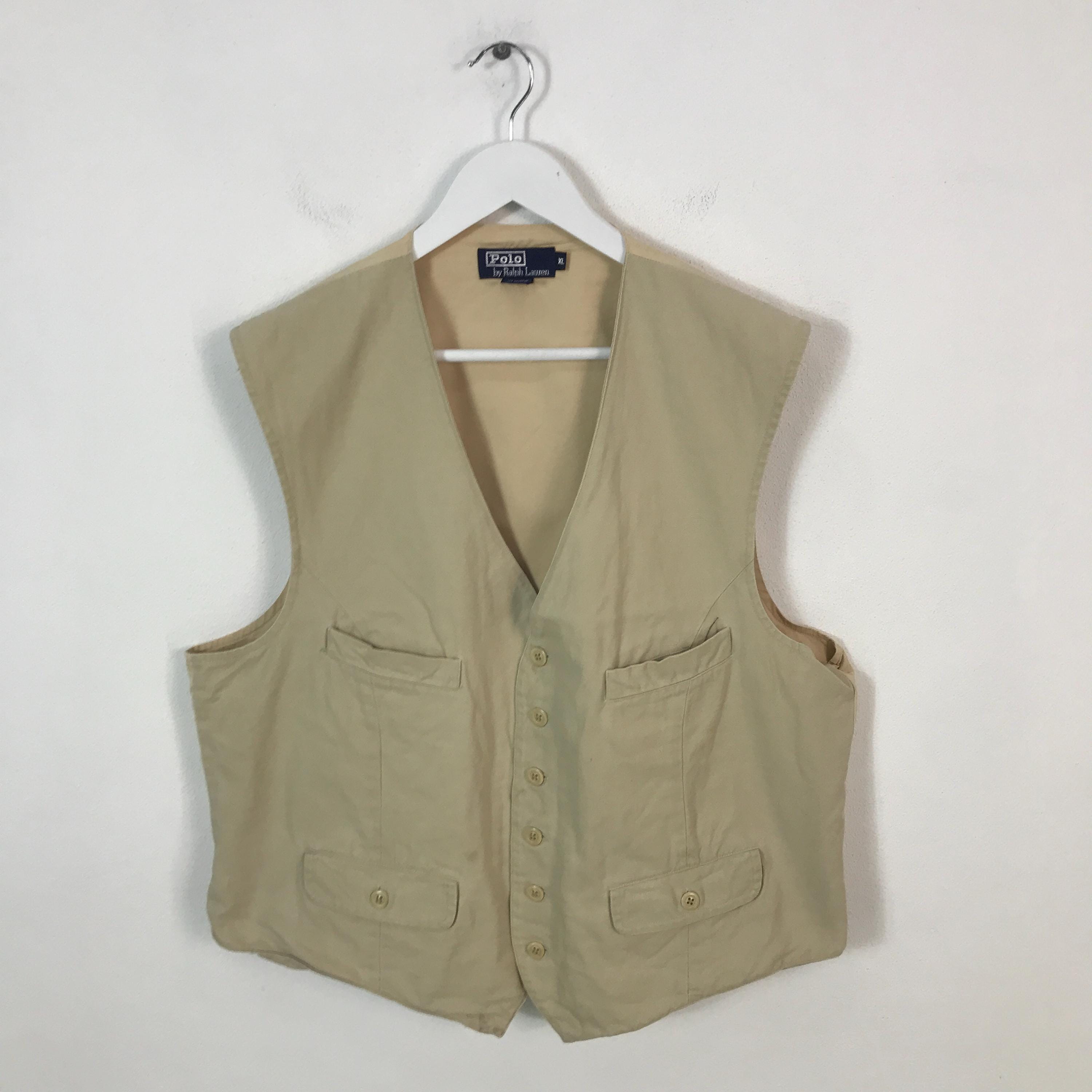 Vintage Polo Ralph Lauren Vest Jacket - Etsy Israel
