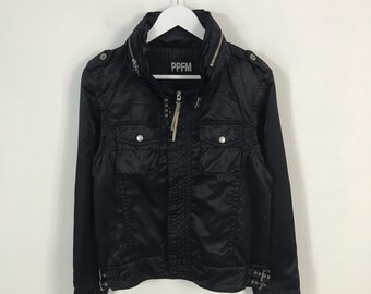 Vintage PPFM Punk Style Zipper Jacket