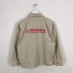 Vintage Honda Racing Team Custom Worker Sport Jacket