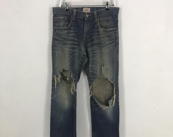 Pantalones vaqueros desgastados Edwin japoneses vintage