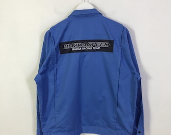Vintage MAZDA Official Team Japanese Motorsports Racing Custom
