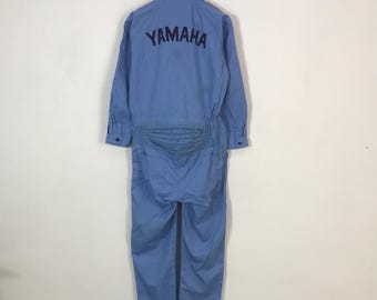 Vintage Yamaha Racing Worker Coverall Jumpsuit Jacket - Etsy