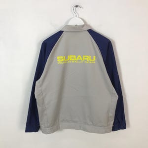 Vintage Subaru Racing japan jacket