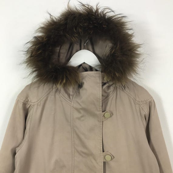 Faux Fur Tsumori Chisato by Issey Miyake Parkas Hoodies Jacket - Etsy