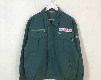 Vinatge Toyota Racing Motorsport uniform japan custom jacket