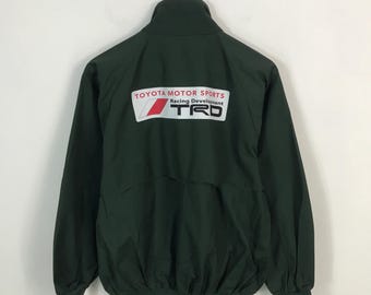 Vintage Toyota Trd Racing Green Jacket - Etsy