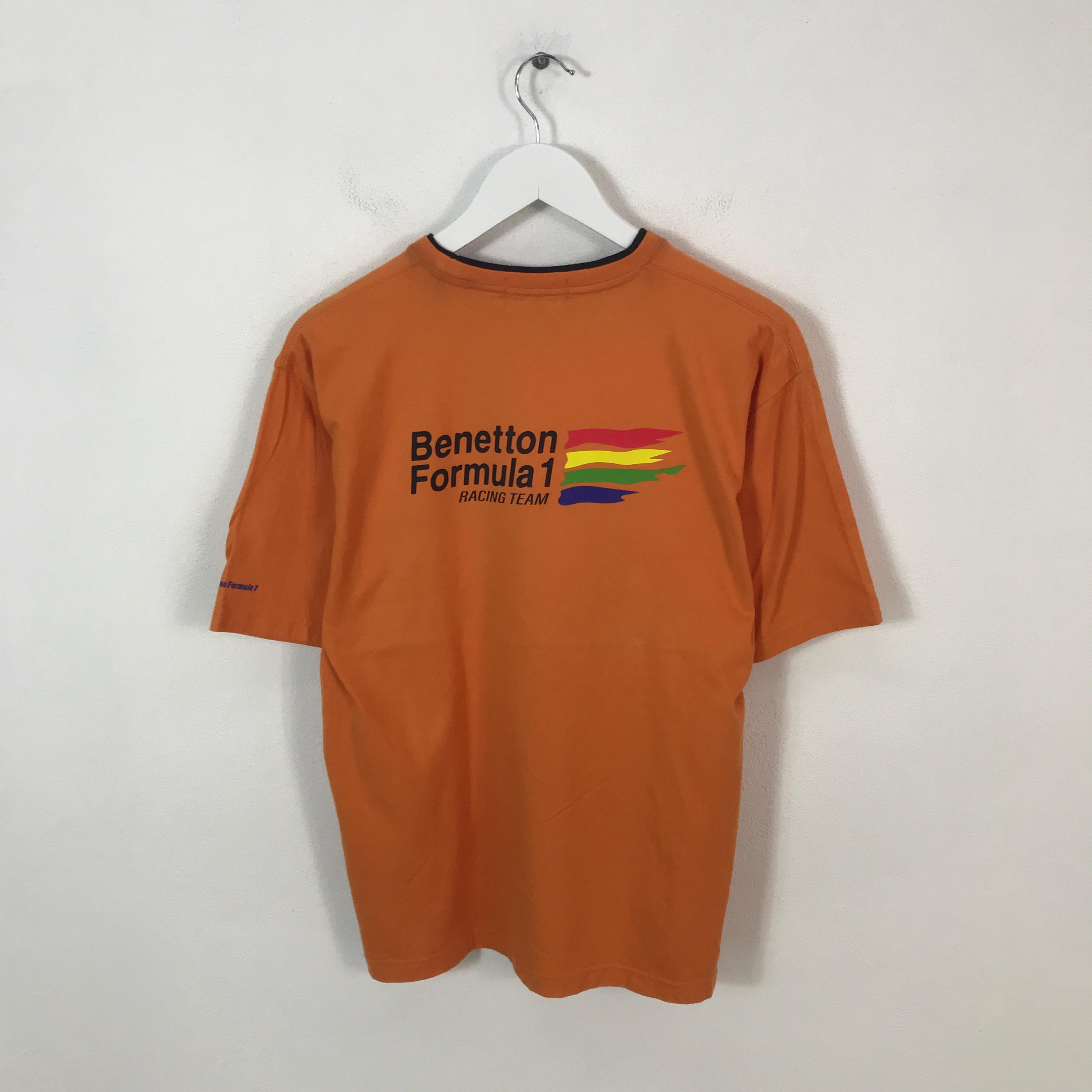 ヴィンテージ ベネトン フォーミュラ1 レーシング チーム Tシャツ 