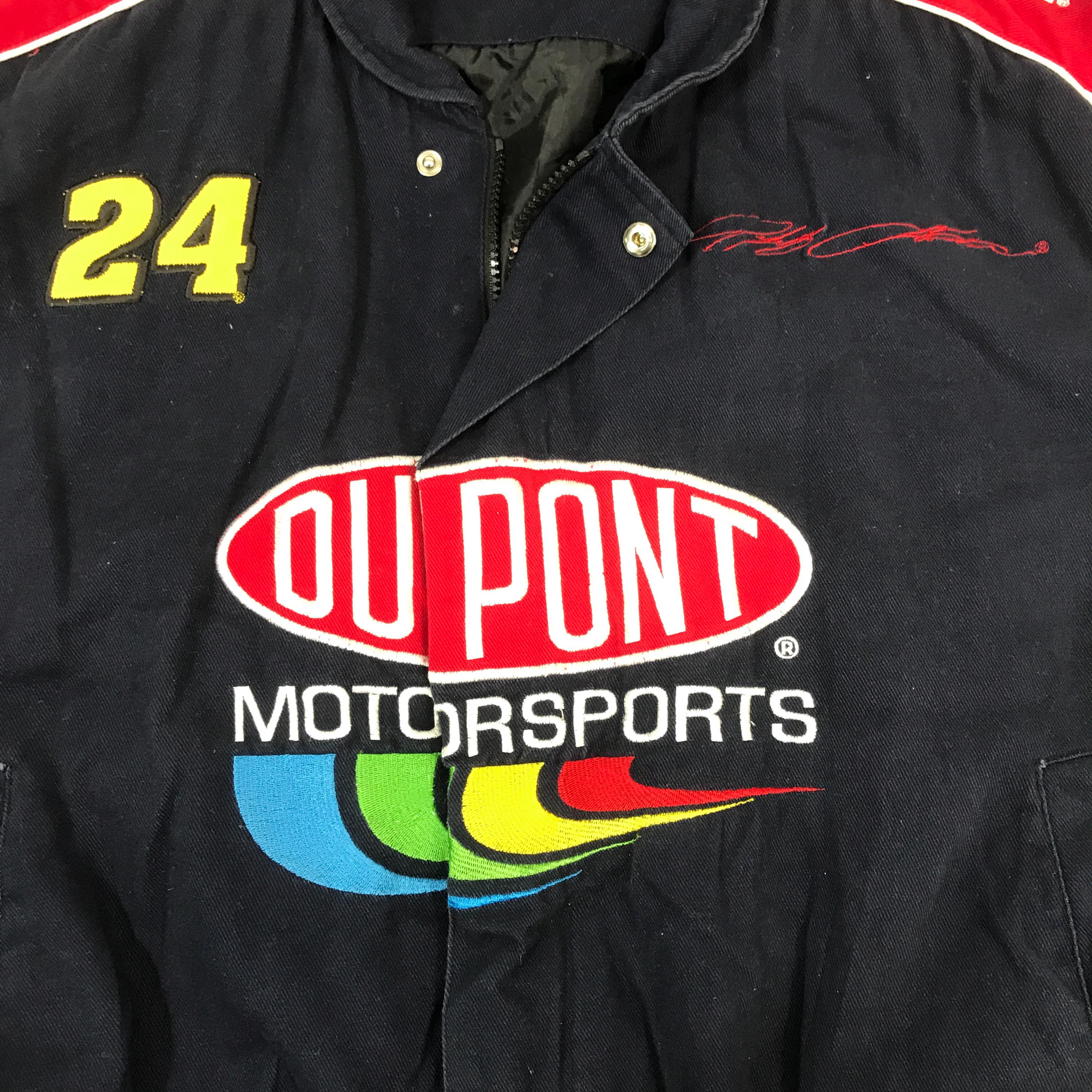 Vintage Nascar Jeff Gardon Dupont 24 Motorsports Racing Jacket - Etsy