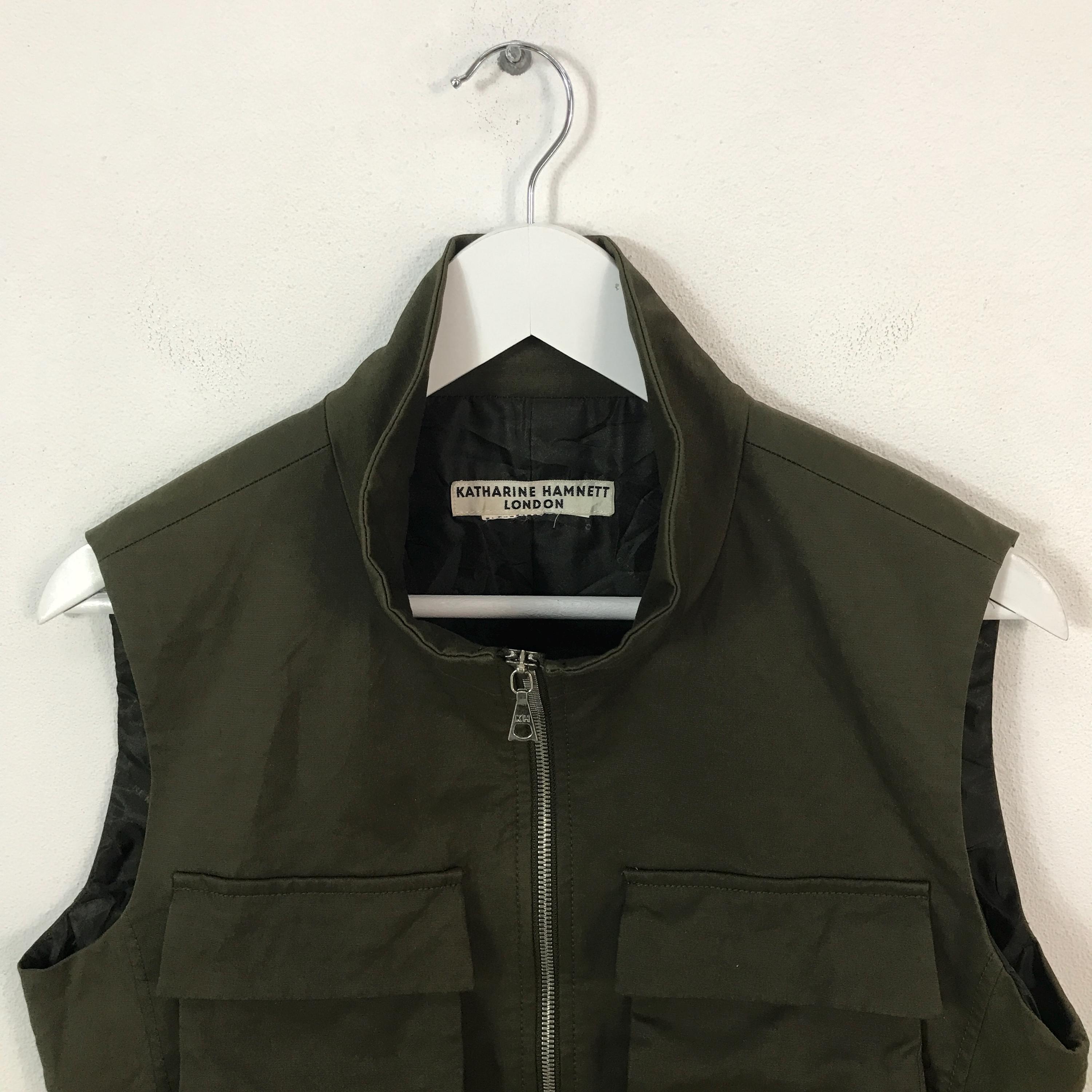 レア　80s KATHARINE HAMNETT ベスト　ブラック Vintage Katharine Hamnett London Vest Design - Etsy