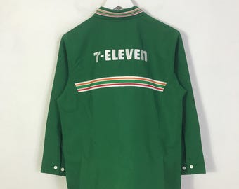 Vintage 7 eleven Japan Uniform Shirt jacket