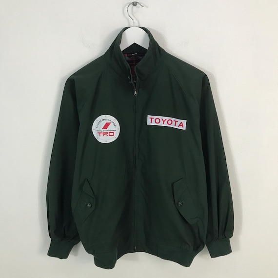 Vintage Toyota Trd Racing Green Jacket - Etsy