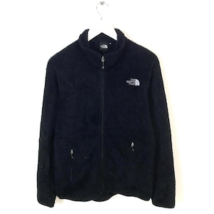 Vintage the north face fleece black jacket