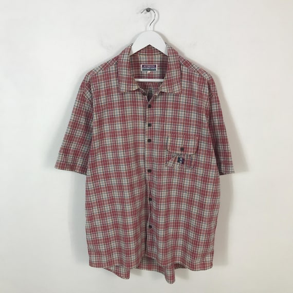 Nigel Cabourn, Vintage nigel cabourn Tartan design button up t-shirt
