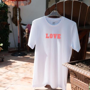 Love T-Shirt Print, Cute T-Shirt for Couples, Gift for Her, Love Print, Casual Wear, Friendship Gift