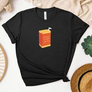 Maglietta "Succo di frutta" motivazionale, divertente, motivazionale, regalo per gli amici