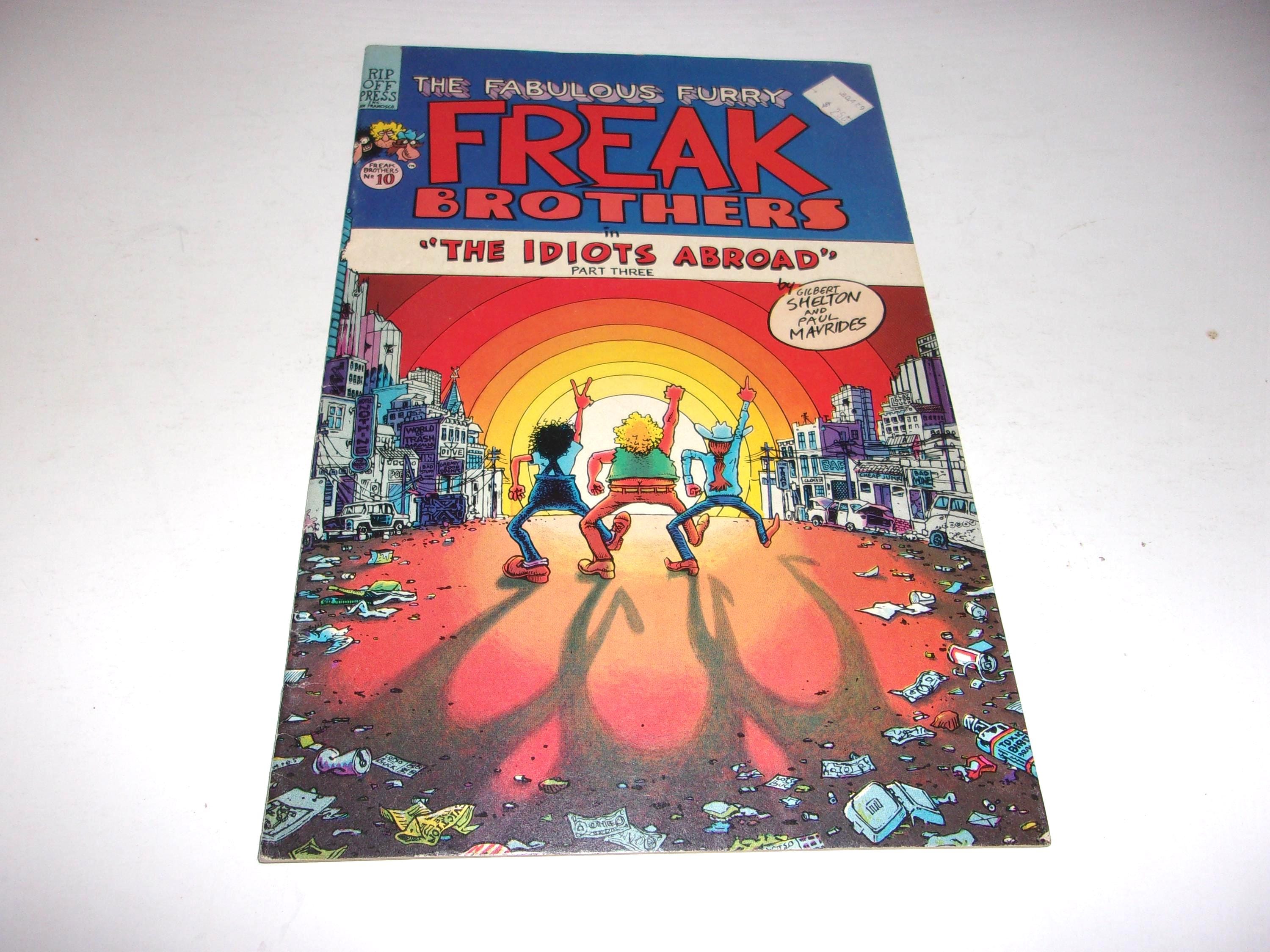 Furry Freak Brothers - Etsy