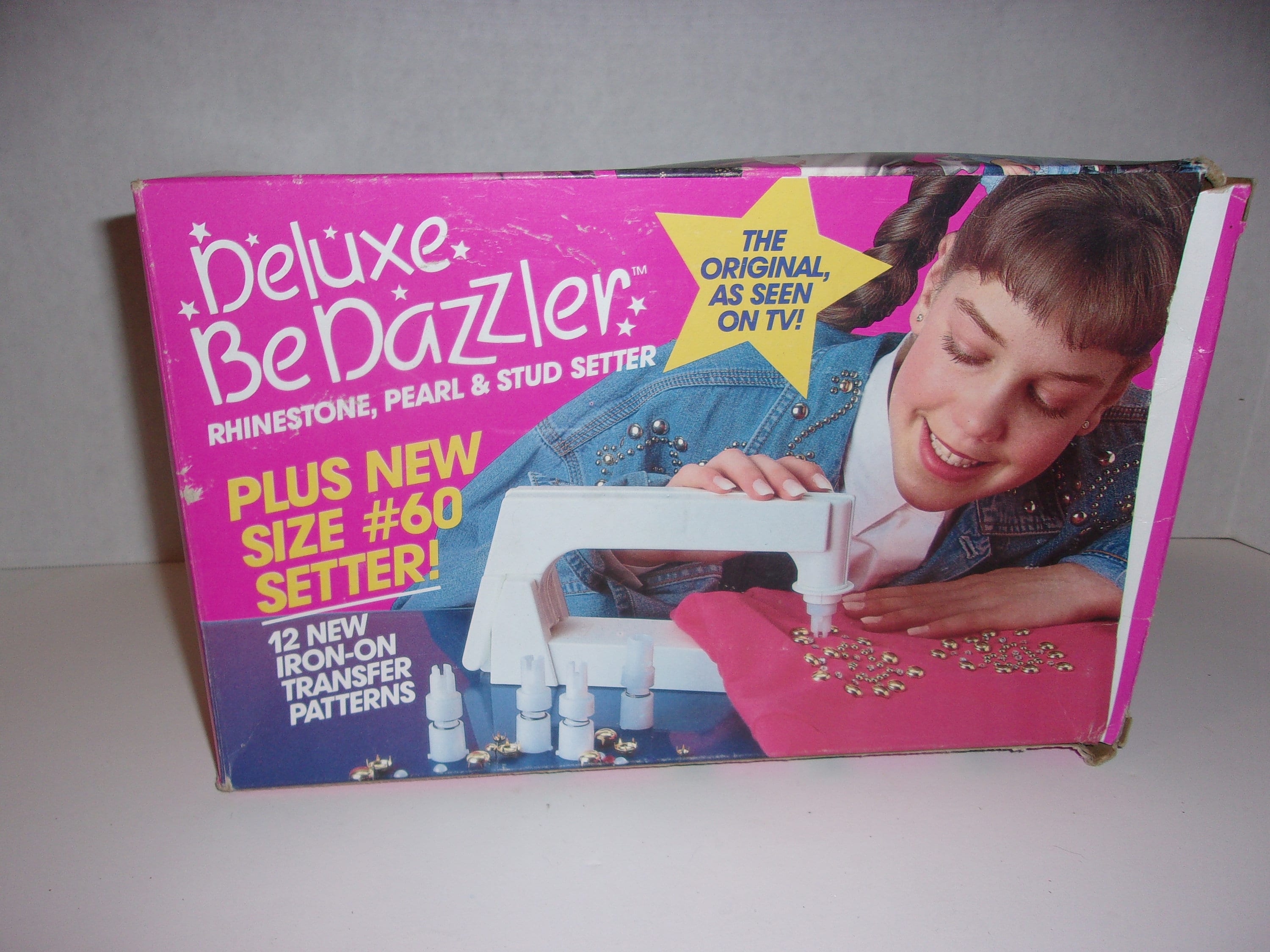 Vintage Bedazzler Rhinestone & Stud Setter Machine w/ manual & pattern  pamphlets