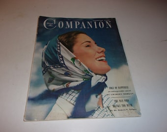 Womans Home Companion Magazine September 1948, Vintage Ads, Paper Ephemera, Retro, Collectible