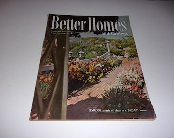 Vintage Better Homes and Gardens August 1949 - Art, Scrapbooking, Retro 1940s Ads, Collectible